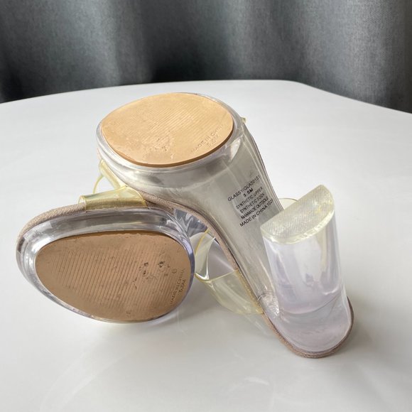 Steven Madden Glassy/Clear High Heel - Size 5.5 - Picture 4 of 9